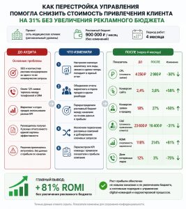 Как перестройка управления помогла снизить стоимость привлечения клиента
